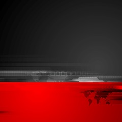 Image showing Hi-tech abstract tech vector background