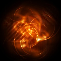 Image showing Bright shiny vector background