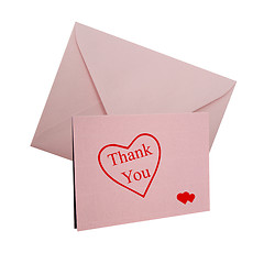 Image showing Thank you Card