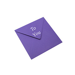 Image showing Purple Envelope