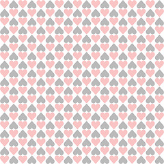 Image showing Seamless Hearts Pattern