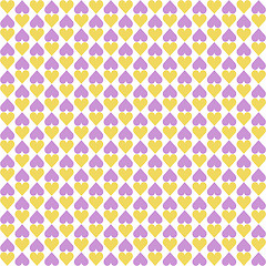 Image showing Seamless Hearts Pattern