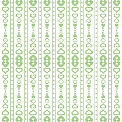 Image showing Seamless Hearts Pattern