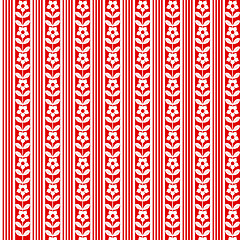 Image showing seamless floral pattern