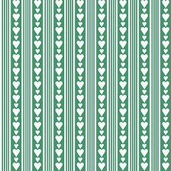 Image showing seamless hearts pattern