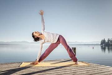 Image showing yoga woman