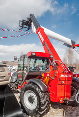 Image showing Agricultural machinery exhibition. Tyumen. Russia