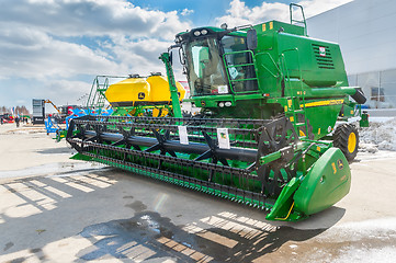 Image showing Agricultural machinery exhibition. Tyumen. Russia