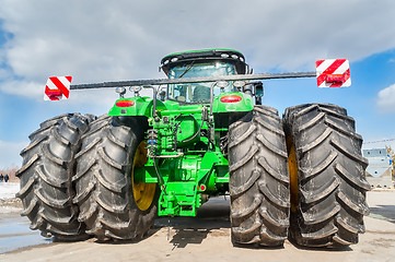 Image showing Agricultural machinery exhibition. Tyumen. Russia