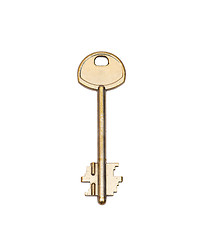 Image showing Old metal key