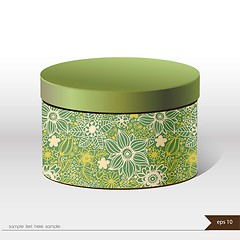 Image showing Packaging gift box on isolated background