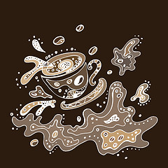 Image showing Cup of coffee.