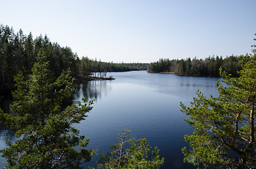 Image showing Serene lake view