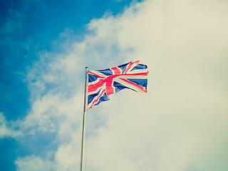 Image showing Retro look UK Flag