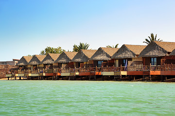 Image showing bungalows in El Gouna Egypt