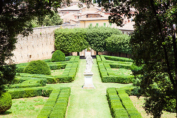 Image showing Italian garden