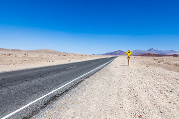 Image showing Road in the desert