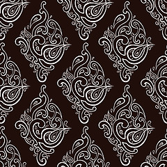 Image showing Seamless Paisley background.