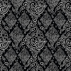 Image showing Seamless Paisley background.