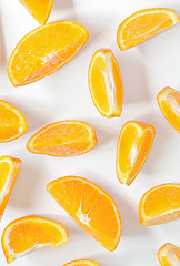 Image showing orange parts isolated