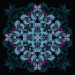 Image showing Vector Ornamental  background.