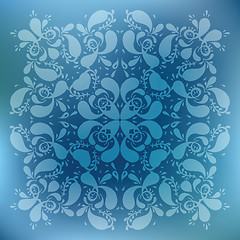 Image showing Vector Ornamental  background.