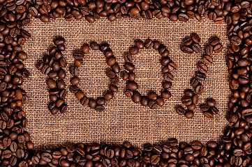 Image showing Coffee background