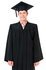 Image showing Graduating student man