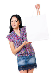 Image showing Woman shopping