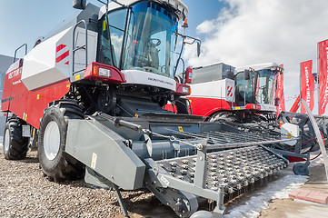 Image showing Agricultural machinery exhibition. Tyumen. Russia