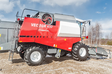 Image showing Agricultural machinery exhibition. Tyumen. Russia