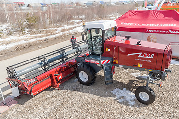 Image showing Agricultural machinery exhibition. Tyumen. Russia