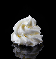 Image showing whipped cream