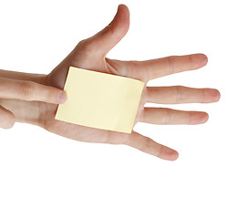 Image showing One Post it