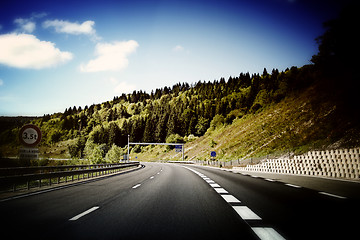 Image showing Empty street