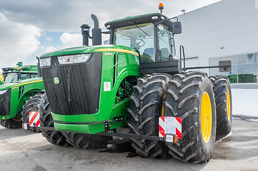 Image showing Agricultural machinery exhibition. Tyumen. Russia