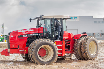 Image showing Agricultural machinery exhibition. Tyumen. Russia