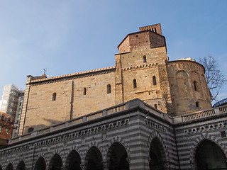 Image showing Santo Stefano church in Genoa