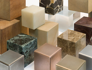 Image showing various cubes