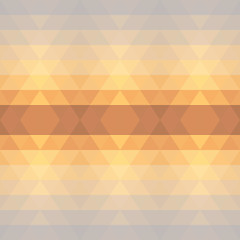 Image showing Abstract geometric triangle seamless pattern