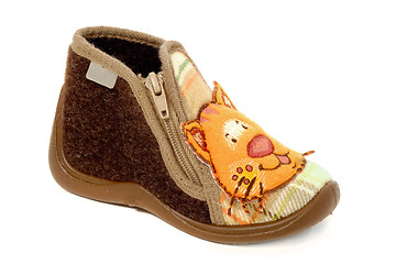 Image showing Baby shoe