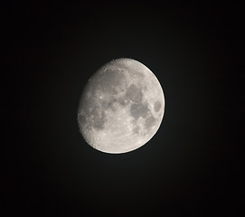 Image showing Waxing Gibbous Moon