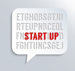 Image showing Start up