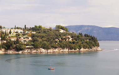 Image showing View across Kalami Bay