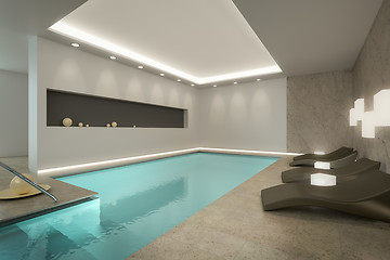 Image showing Indoor Pool