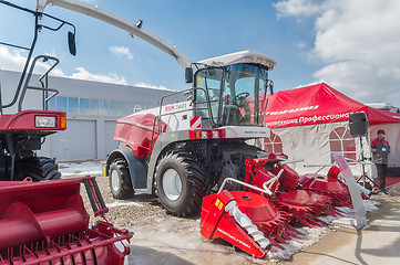 Image showing Agricultural machinery exhibition. Tyumen. Russia