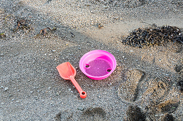 Image showing Beach toys