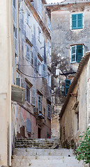 Image showing Corfu alley