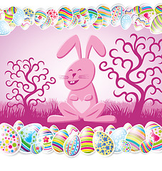 Image showing Vector Easter Card