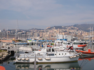 Image showing Porto Vecchio Genoa Italy